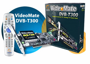Compro Videomate PCI TV Tuner Card DVB-T300
